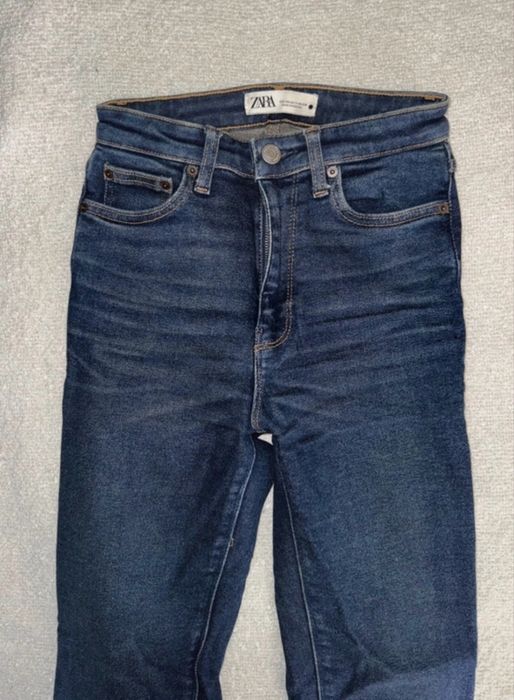 Nowe jesnsy zara high waist skinny