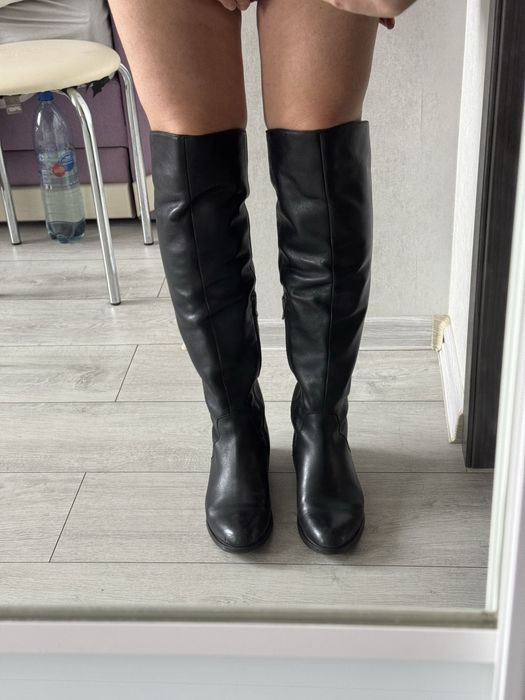 Продам сапоги ботфорти