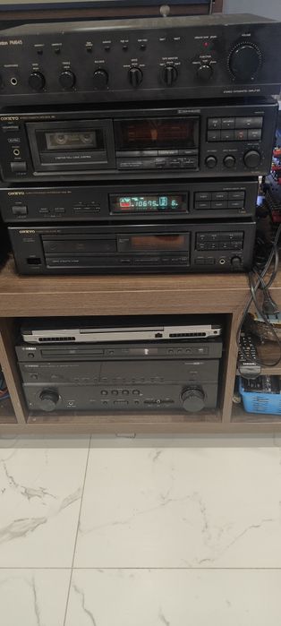 Magnetofon Wzmacniacz  amplituner stereo