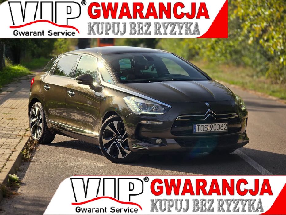 Citroën DS5 1.6 B_156KM LED_Panorama_Skóry/Alkantara_2X KLIMATRONIK_Gwarancja_12m.