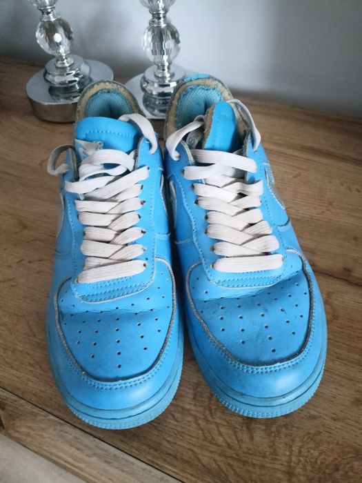 Buty Nike air force 1 niebieskie 36