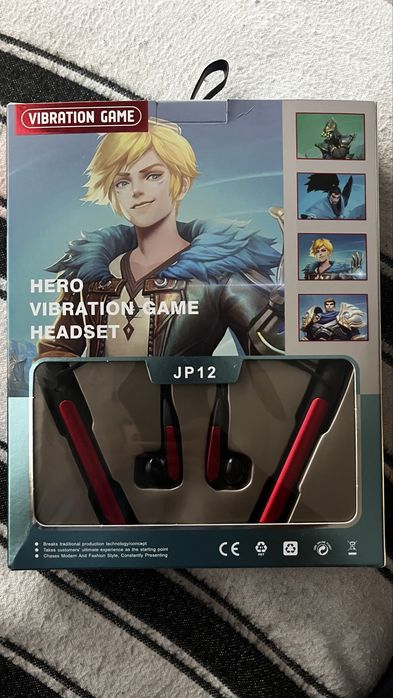 JP12 Bluetooth Headphones Vibration Game – Brand New in Box64171738181377120