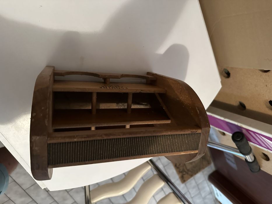 Caixa vintage de engraixe