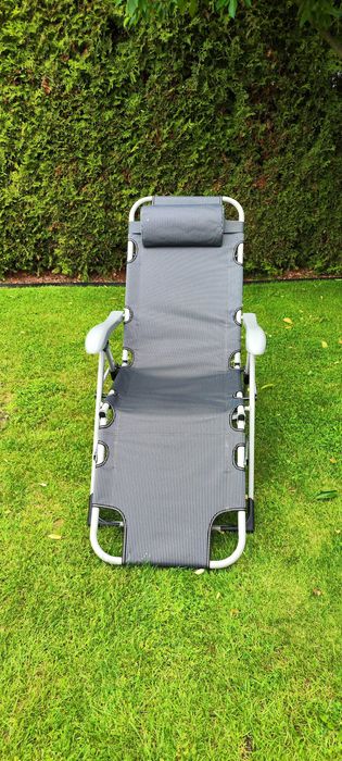 NOWY! Leżak plażowy, fotel ogrodowy  Elden atrepis 180 stopni