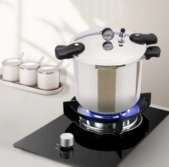 Szybkowar aluminiowy 22L, 70 kPa – tylko na gaz