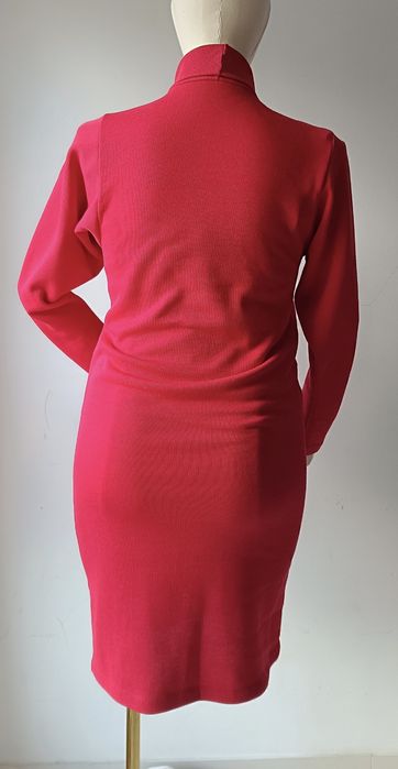 Weekenderd sukienka golf biust 48x2 L czerwona 50% cotton