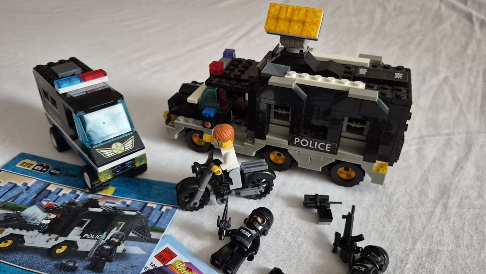 Конструктор лего Поліція 206 дет +