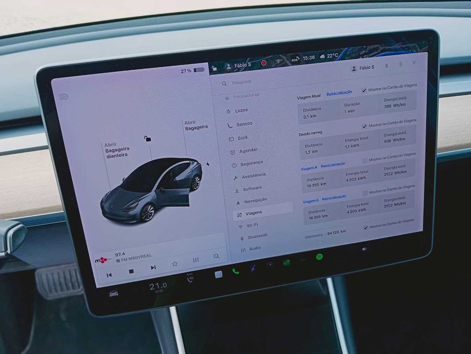 (Viatura  Reservada) Tesla Model 3 Long Range 2019 AWD | 84.000 km | IVA Dedutível | Excelente estado