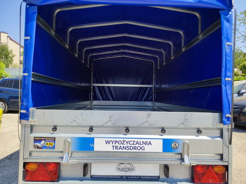 Wynajem przyczep, wypożyczalnia przyczep, przyczepki do wynajęcia