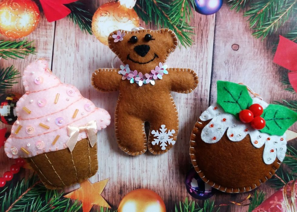 Игрушки из фетра