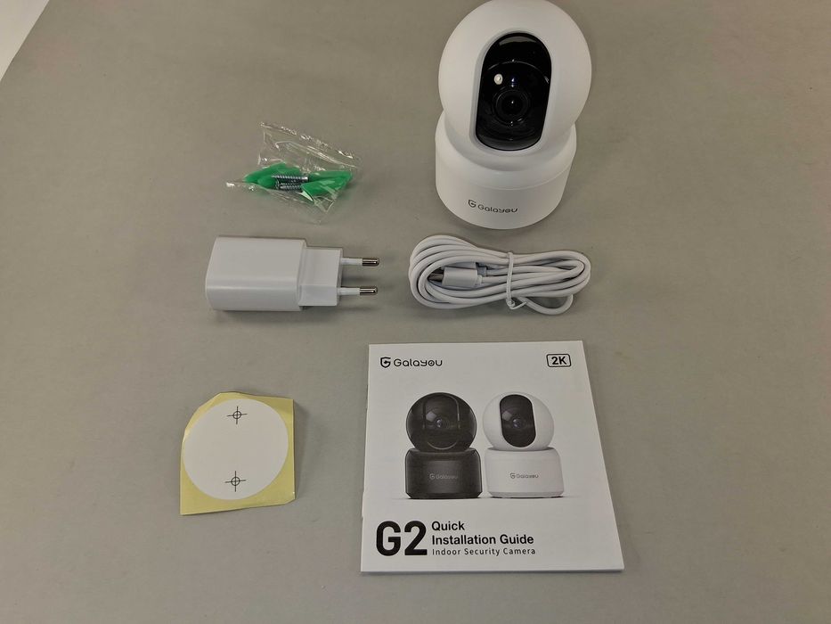 N189 Kamera WiFi GALAYOU G2 2K Obrotowa Kamera Bezpieczeństwa