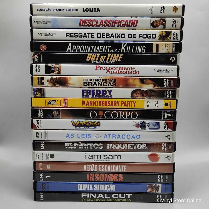 DVD 10 - Lote de 18 DVD's Diversos - Ref. - 10/3
