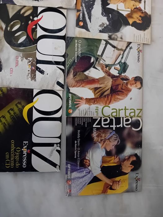 Conjunto de 9 Cds Rom Diversos Expresso