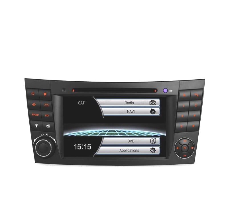AUTO RADIO TIPO OEM 7" PARA MERCEDES CL. E W211 CLS W219 USB GPS TACTIL HD