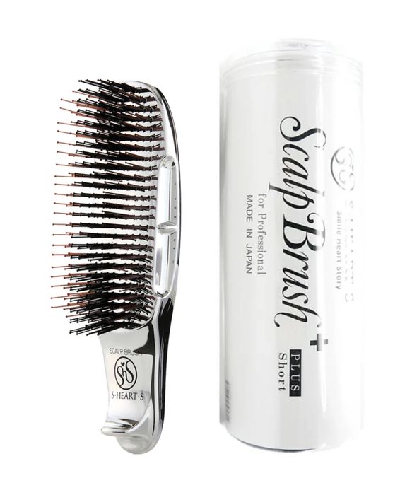 S-HEART-S Scalp Brush Plus for Professional Short