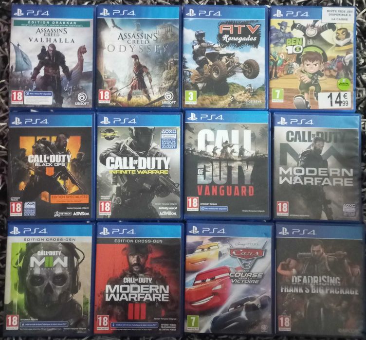 Jogos PlayStation 4 - Preços na Descrição