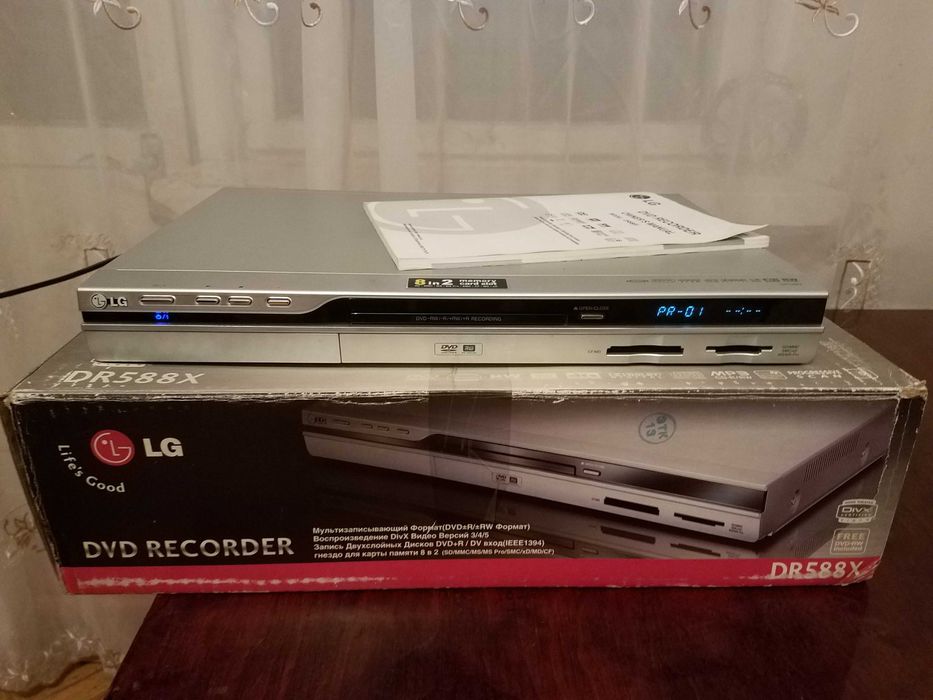 DVD recorder DR 588 X Под ремонт