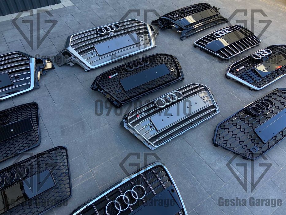ІДЕАЛЬНІ Решітки радіатора рештка решотка радиатора audi ауди ауді