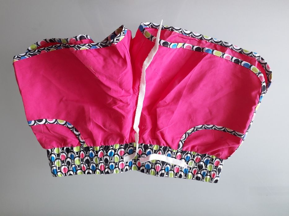 Różowe krótkie spodenki sportowe XS