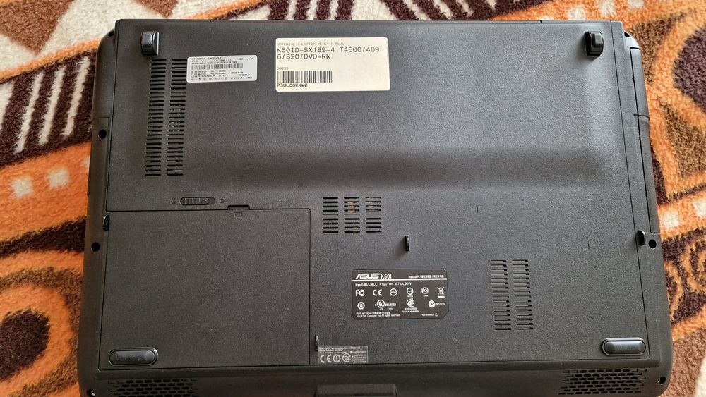 Asus k50id jak nowy