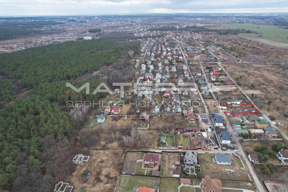 Віта-Поштова продам ділянку 9 сот. Двофасадна!
