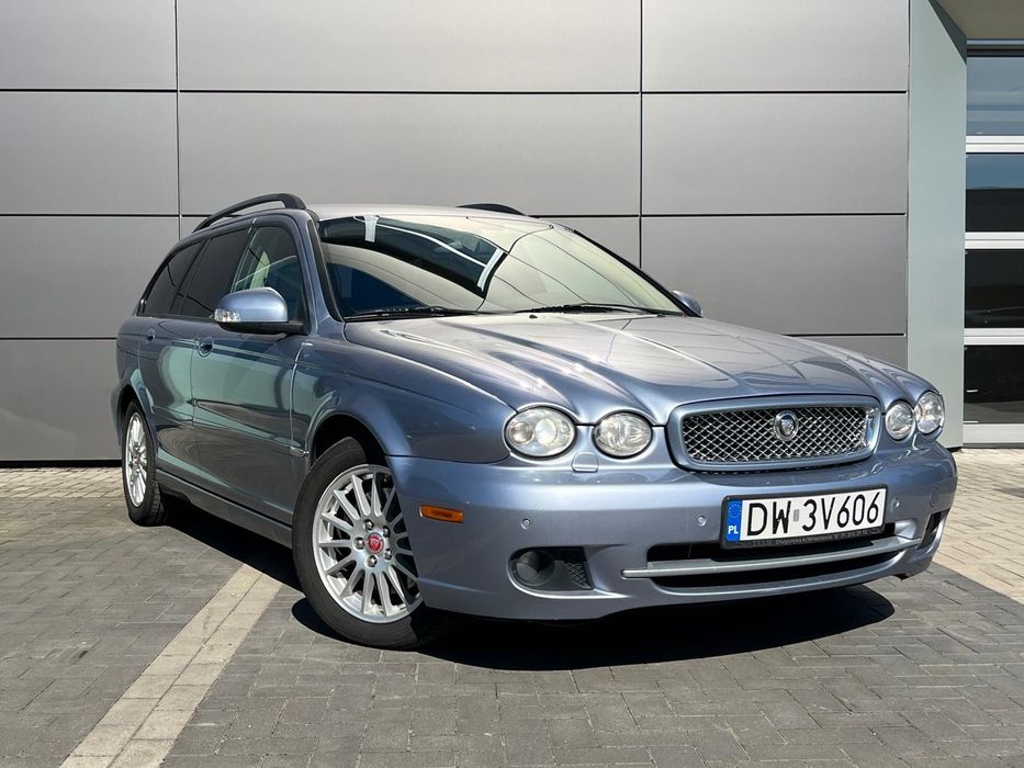 Jaguar X-Type Jaguar xType Kombi  Srebrny Kot