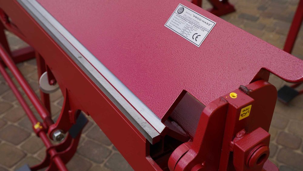 Zaginarka do blachy giętarka PRODMASZ kantmaszyna RED 2200
