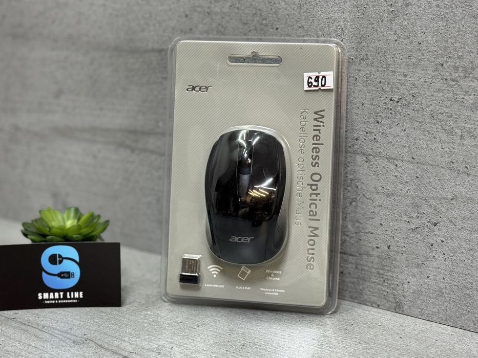 Бездротова оптична мишка Acer AMR800 USB Black