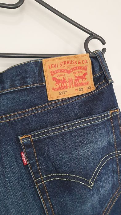Spodnie Levis 511 W33 L32 Oryginalne Nowe raz wyprane