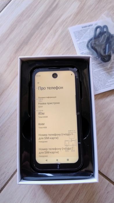 Міні смартфон Soyes Q333 4g, 4/64 ГБ.,2 сім.