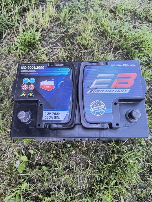 Akumulator 75ah 680A Jenox Polski Jak nowy !