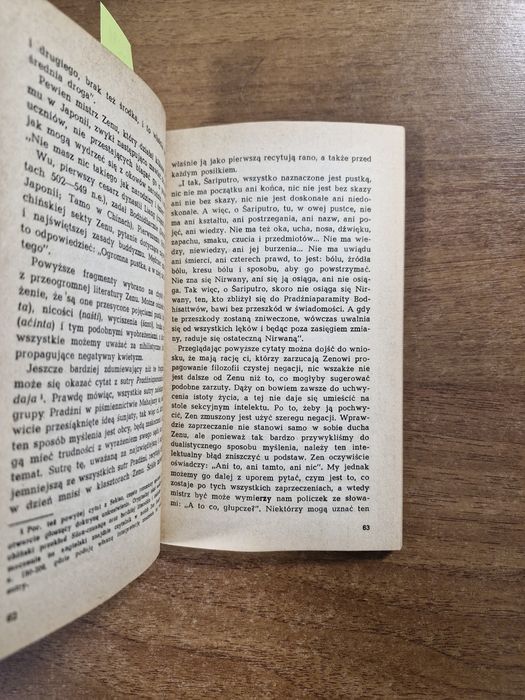 A2271. "Wprowadzenie do buddyzmu ZEN"  Daisetz Teitaro Suzuki