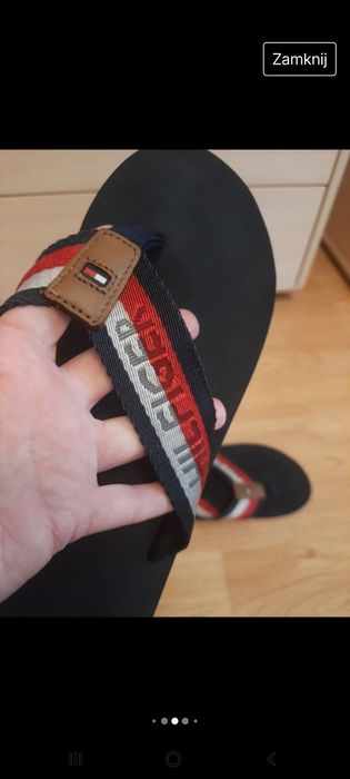 Klapki-japonki Tommy Hilfiger 43/44