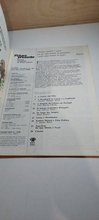 Futuro Presente, Revista de Nova Cultura | Vários Números