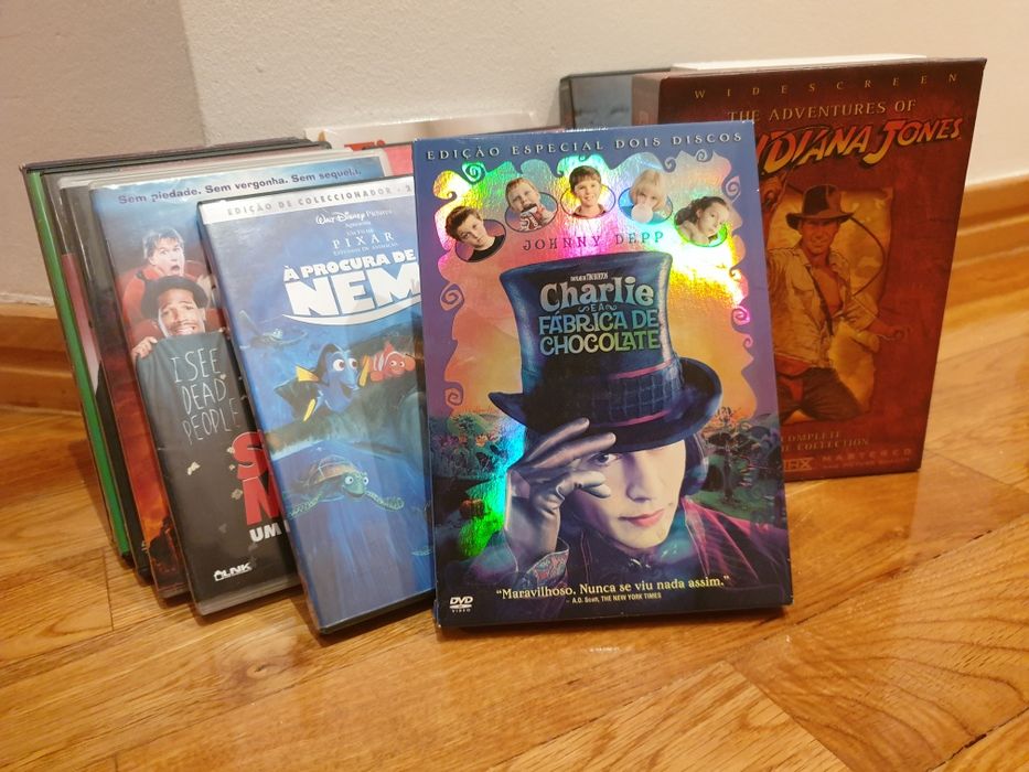 DVDs vários para venda