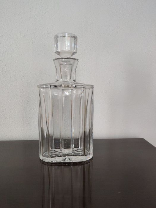 Garrafa licoreira de cristal Atlantis