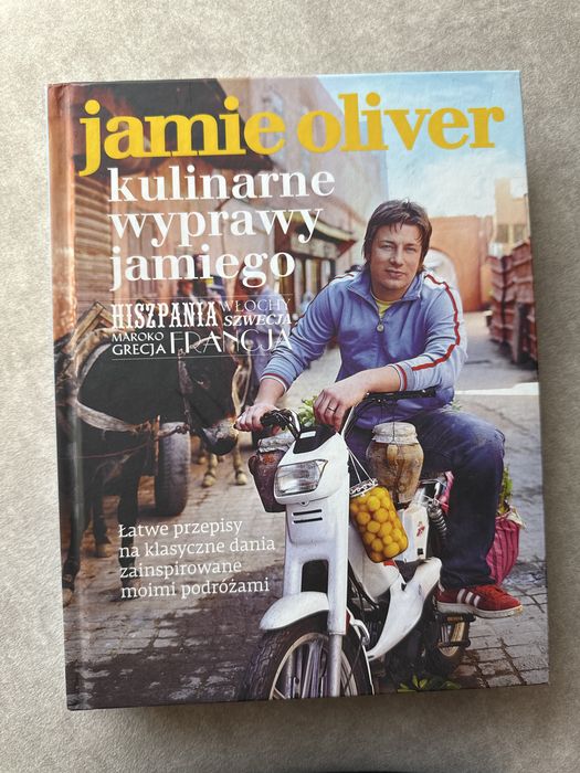 Książka kucharska Kulinarne wyprawy Jamiego Jamie Oliver