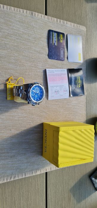 Z przeceną pod Zajączka 1050 pln-150 pln Invicta Aviator Srebrny/Grana