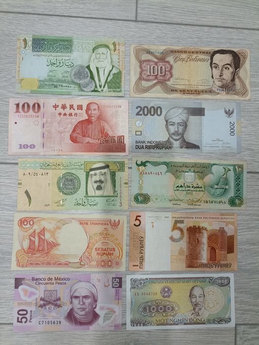 Lote Notas Mundo