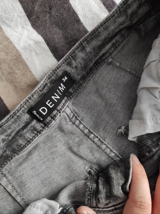 Jeansy denim rozmiar 34