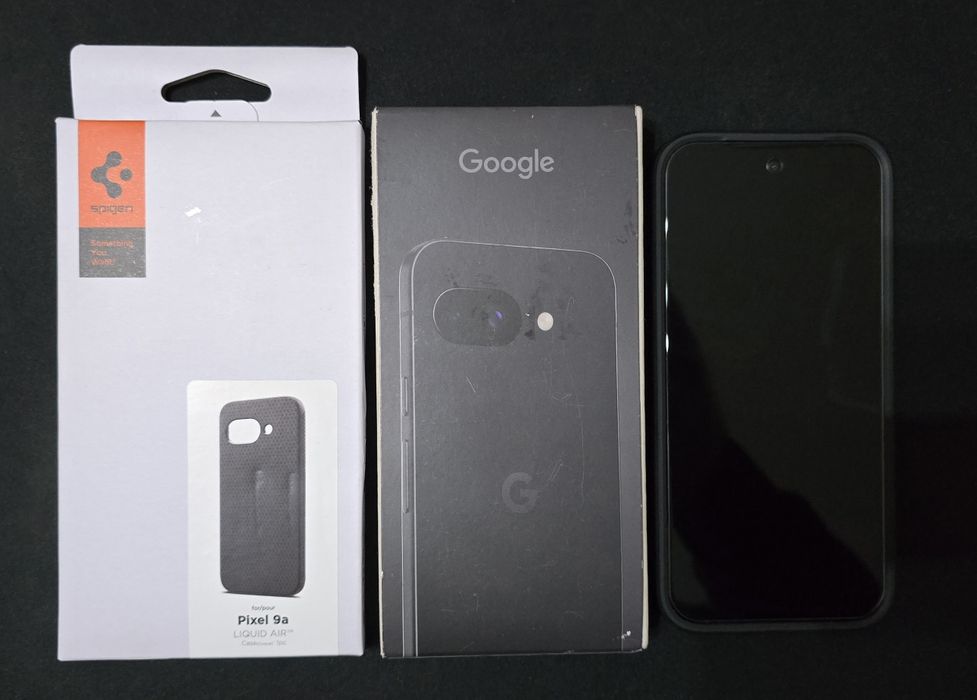 Google Pixel 9A 128GB NOVO com capa e película