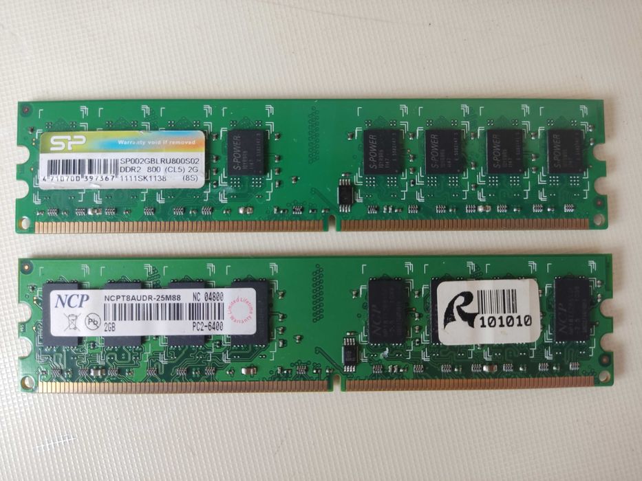 Память DDR2 2Гб, 4Гб