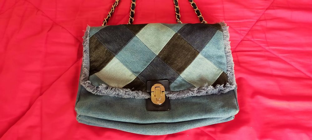 Parfois Blue Suitcase