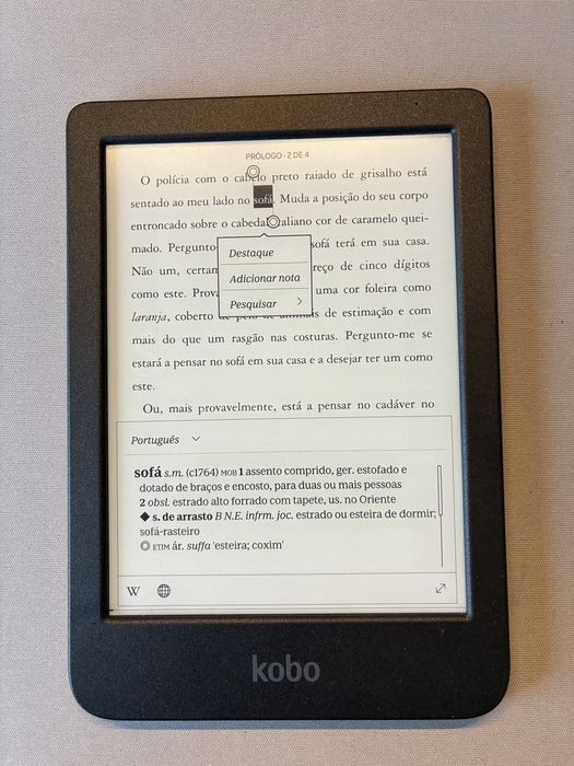 Kobo Clara de 2025 - como novo