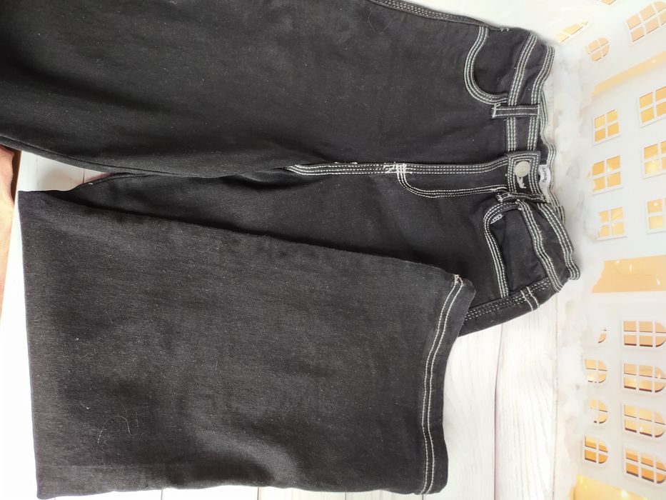 Джинси широкі, ріст 140