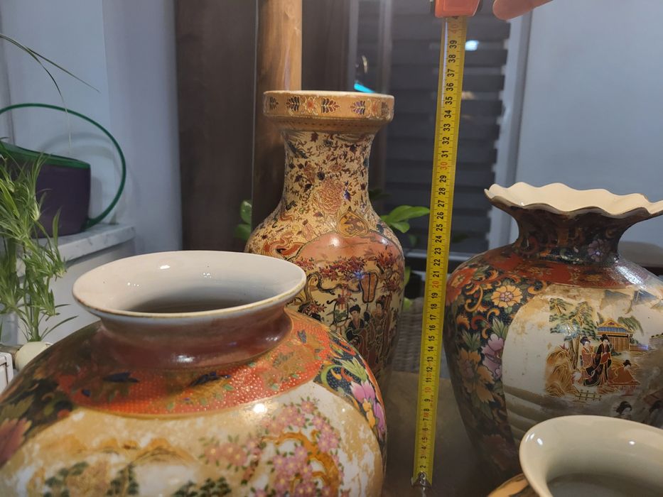 Wazony chińska ręcznie malowana porcelana 6szt