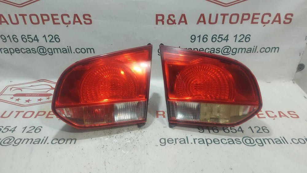 Farolins Tampa Mala Original Direito Esquerdo VW Volkswagen Golf 6 VI