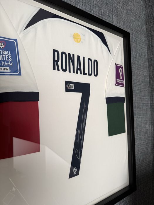 Camisola Autografada Cristiano Ronaldo