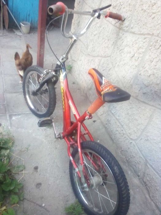 детский велосипед на  16