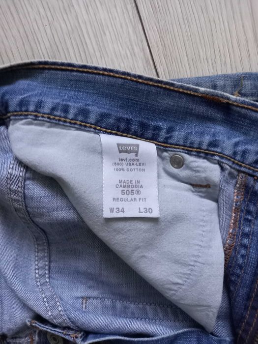 Spodnie Levis 505 W34  L30